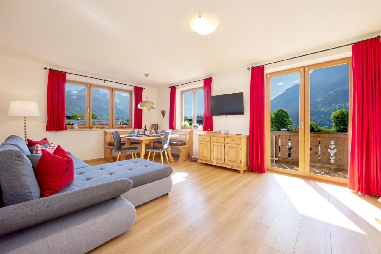 Ferienwohnung Wetterstein جارمش بارتنكيرشن المظهر الخارجي الصورة